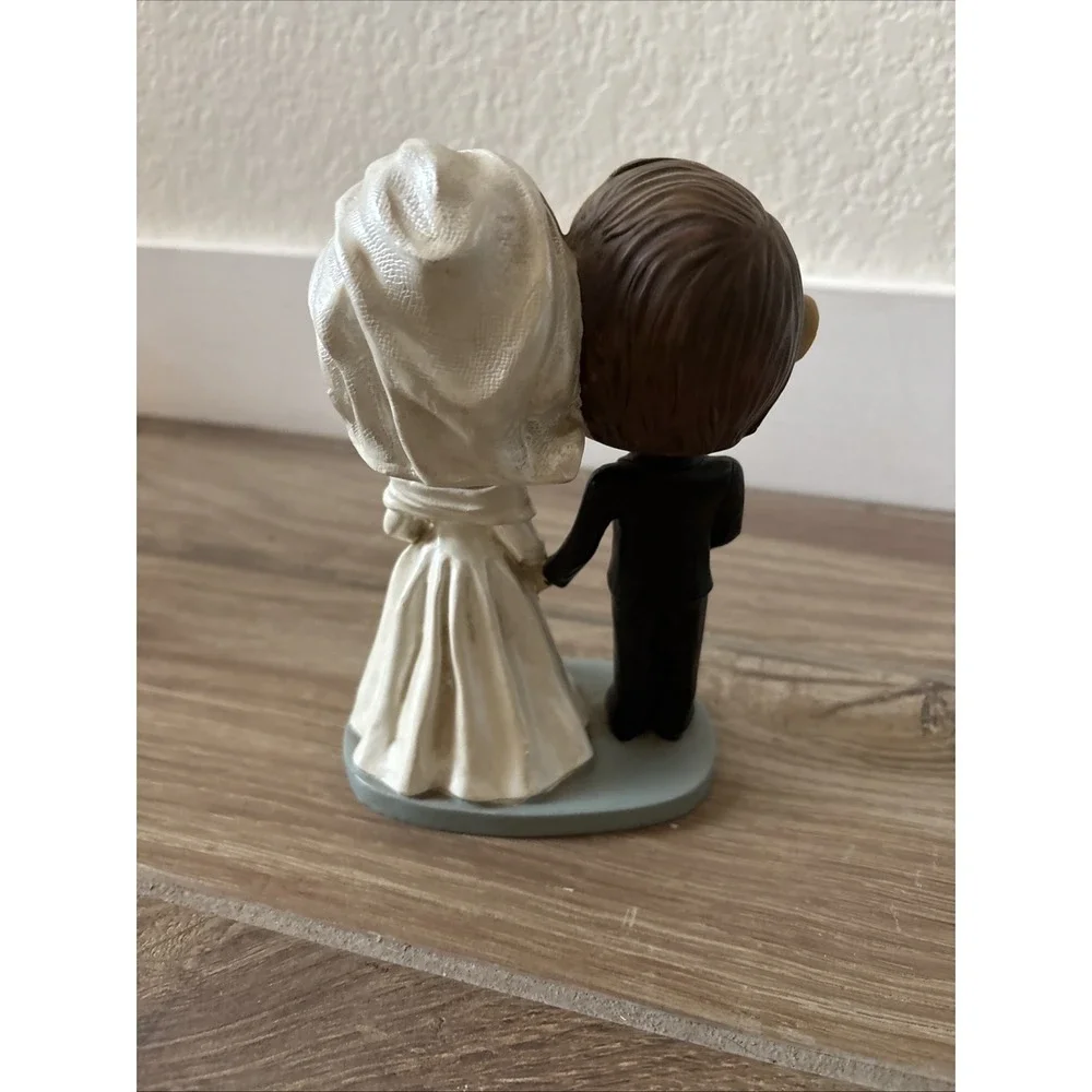 Bride‎ and Groom Bobblehead Picture Figures 7